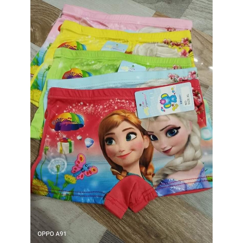 LỐ 10 QUẦN LÓT COTTON ĐÙI ELSA DỄ THƯƠNG CHO BÉ (8-28KG)