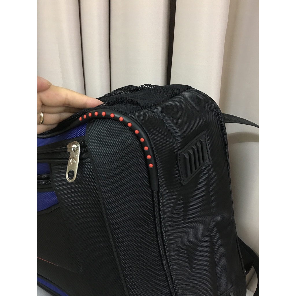 40x32cm BALO LAPTOP DU LỊCH NAM NỮ CHẤT LƯỢNG   ĐI HỌC ĐI LÀM  NHIỀU MÀU PHỐI MÀU SỌC DỌC - S06