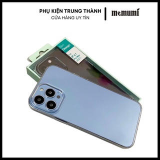 Ốp trong suốt iPhone 13 Series, iPhone 14 Series và iPhone 15 Series không ố chính hãng Memumi