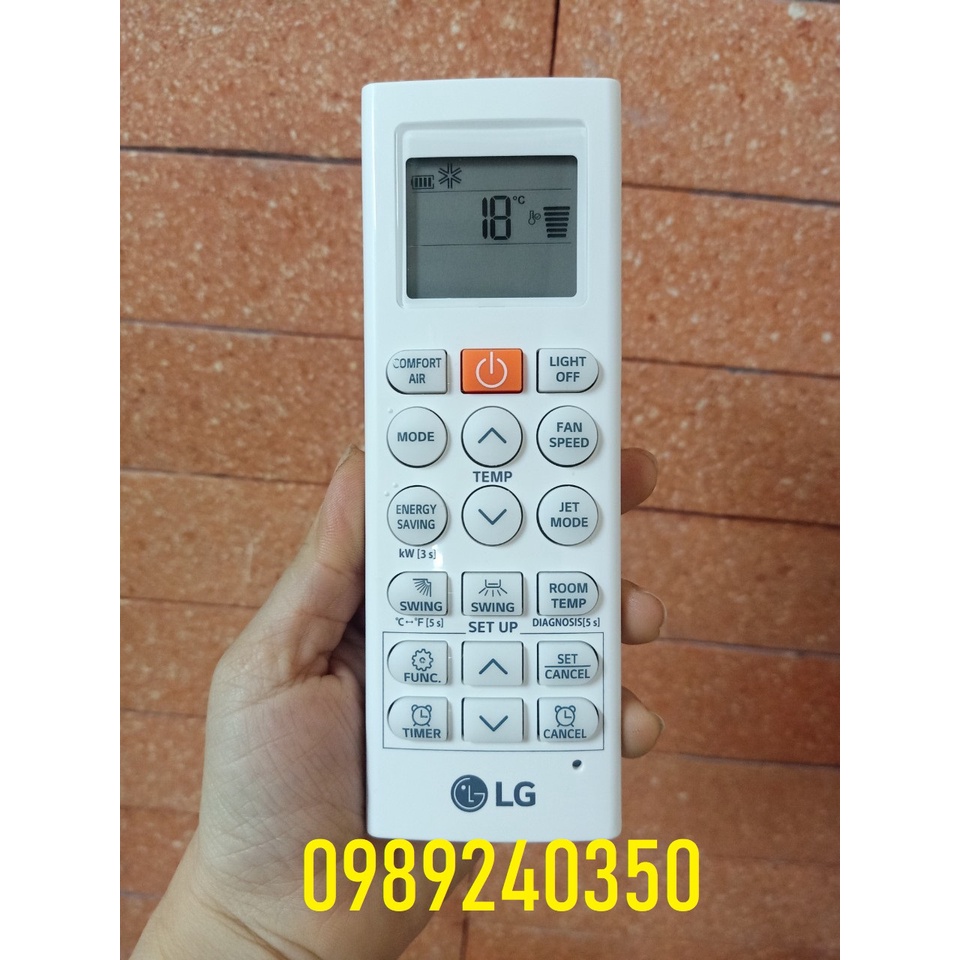 Điều khiển remote điều hòa máy lạnh LG mới chính hãng
