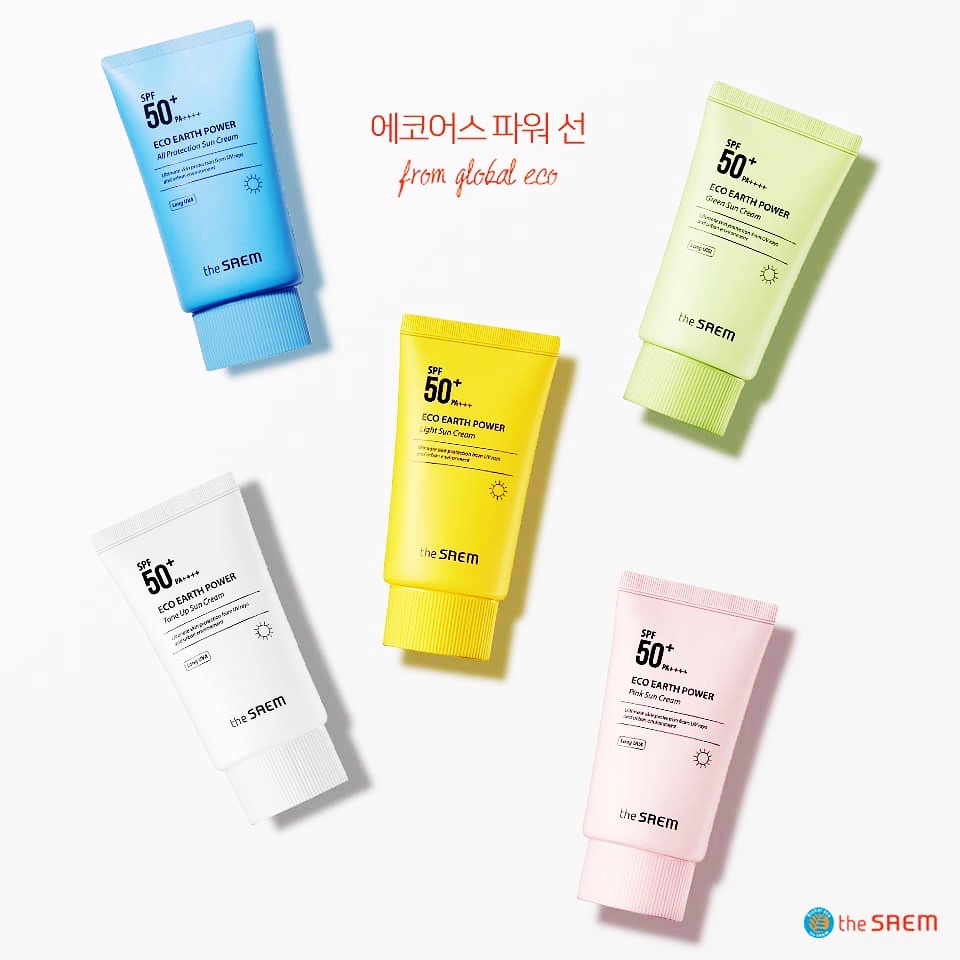 Kem Chống Nắng The Saem Eco Earth Power Sun Cream SPF50+ PA++++ 50ml | BigBuy360 - bigbuy360.vn
