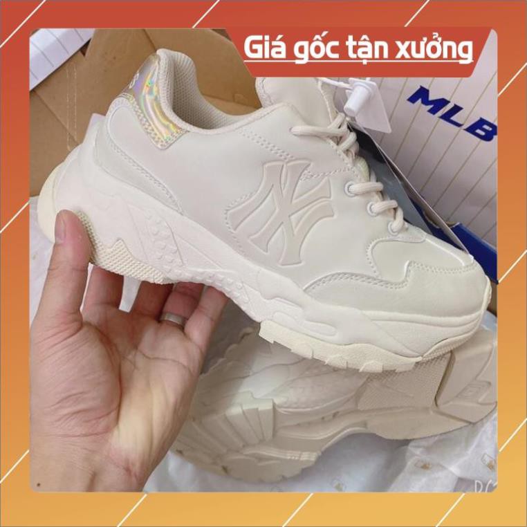 [FreeShip+ Hàng Cao Cấp] Giày thể thao Mlb gót vàng Hàng 1:1, Giày thể thao nam nữ Full phụ kiện (ảnh thật)