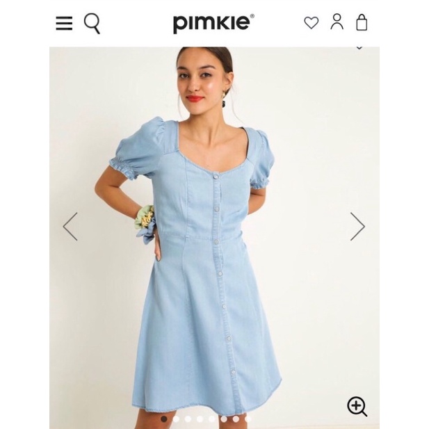 ĐẦM JEANS GIẤY PRIMA.RK VNXK XỊN