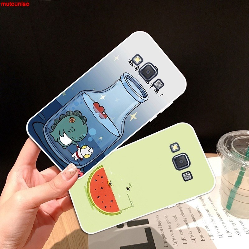 Ốp điện thoại TPU silicone in họa tiết hoạt hình cho Samsung A3 A5 A6 A7 A8 A9 Star Pro Plus E5 E7 2016 2017 2018
