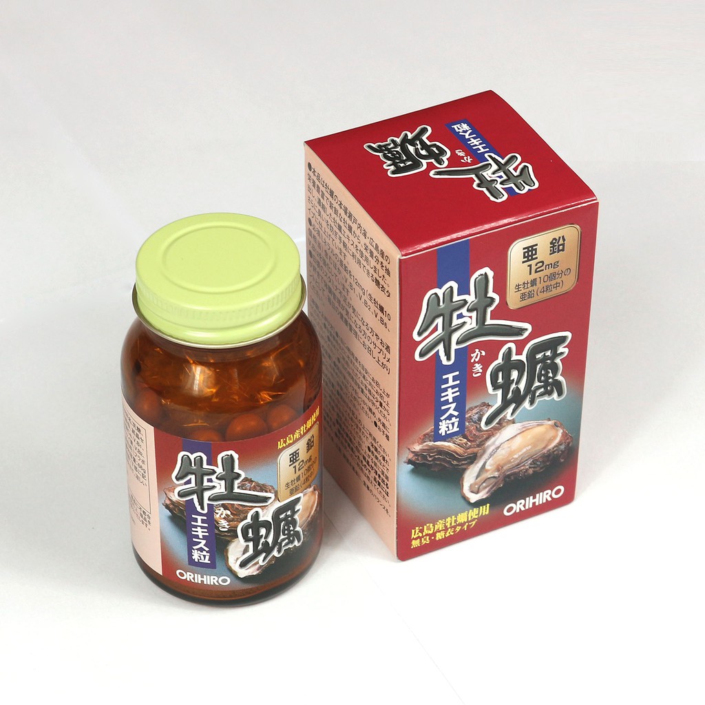 Tinh Chất Hàu Tươi Orihiro Oyster Extract Nhật Bản (date 2022)