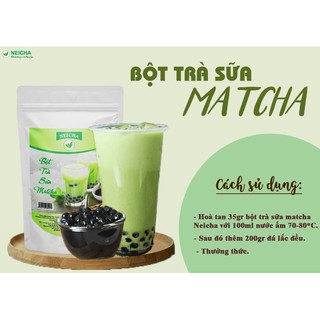 Bột Trà Sữa Matcha Neicha Pha Sẵn  200G