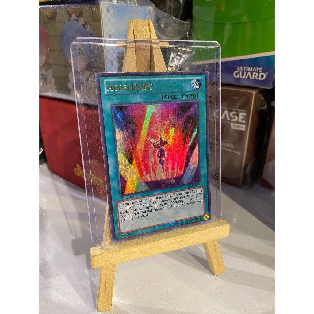 Lá bài thẻ bài Yugioh Accellight – Ultra Rare - Tặng bọc bài nhựa bảo quản
