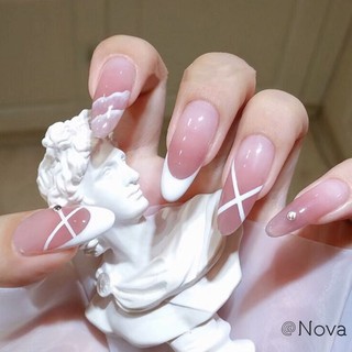❤Móng Tay Giả Họa Tiết Công Chúa Múa Ballet Pháp JP937