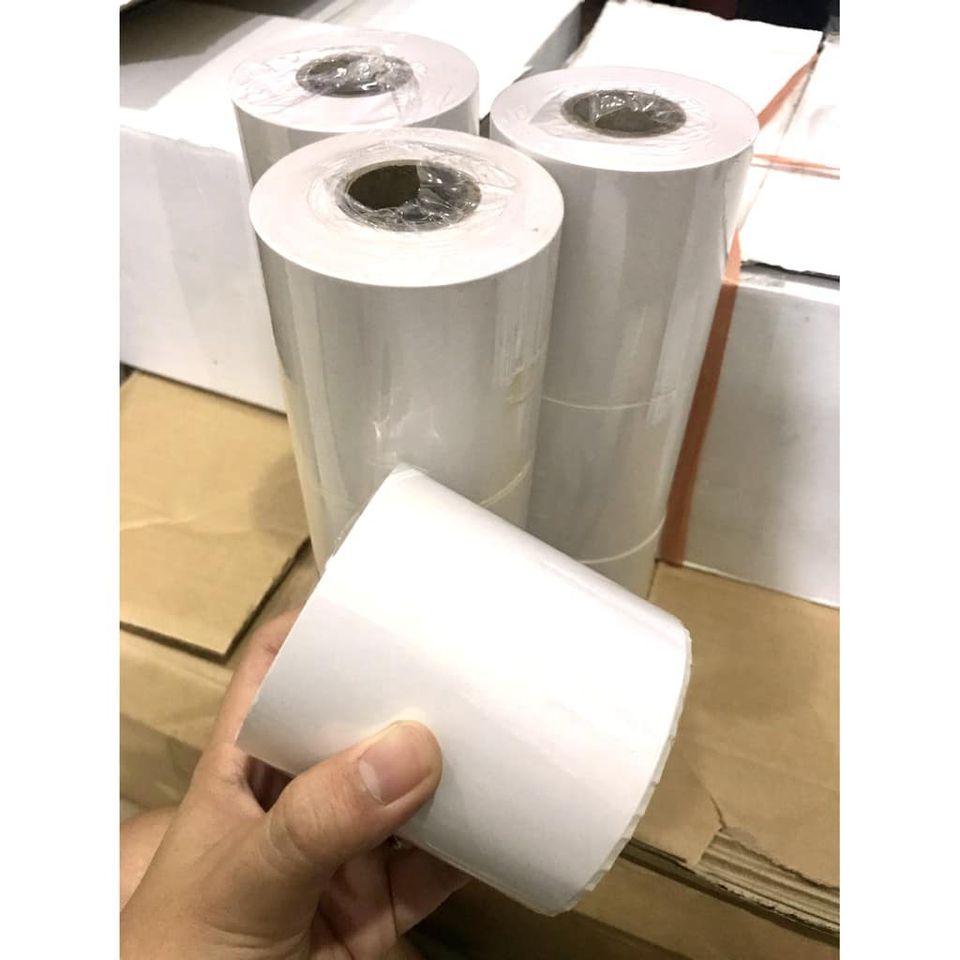 Tem nhiệt 75x105 mm, decal 7.5 x 10.5 cm in đơn bưu cục Best