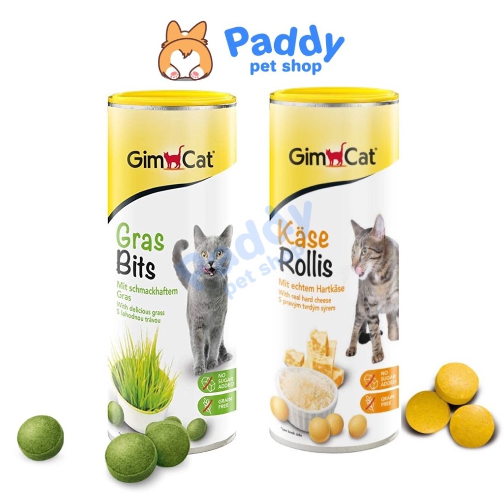 Viên Cỏ Mèo & Phô Mai GimCat Snack Cho Mèo