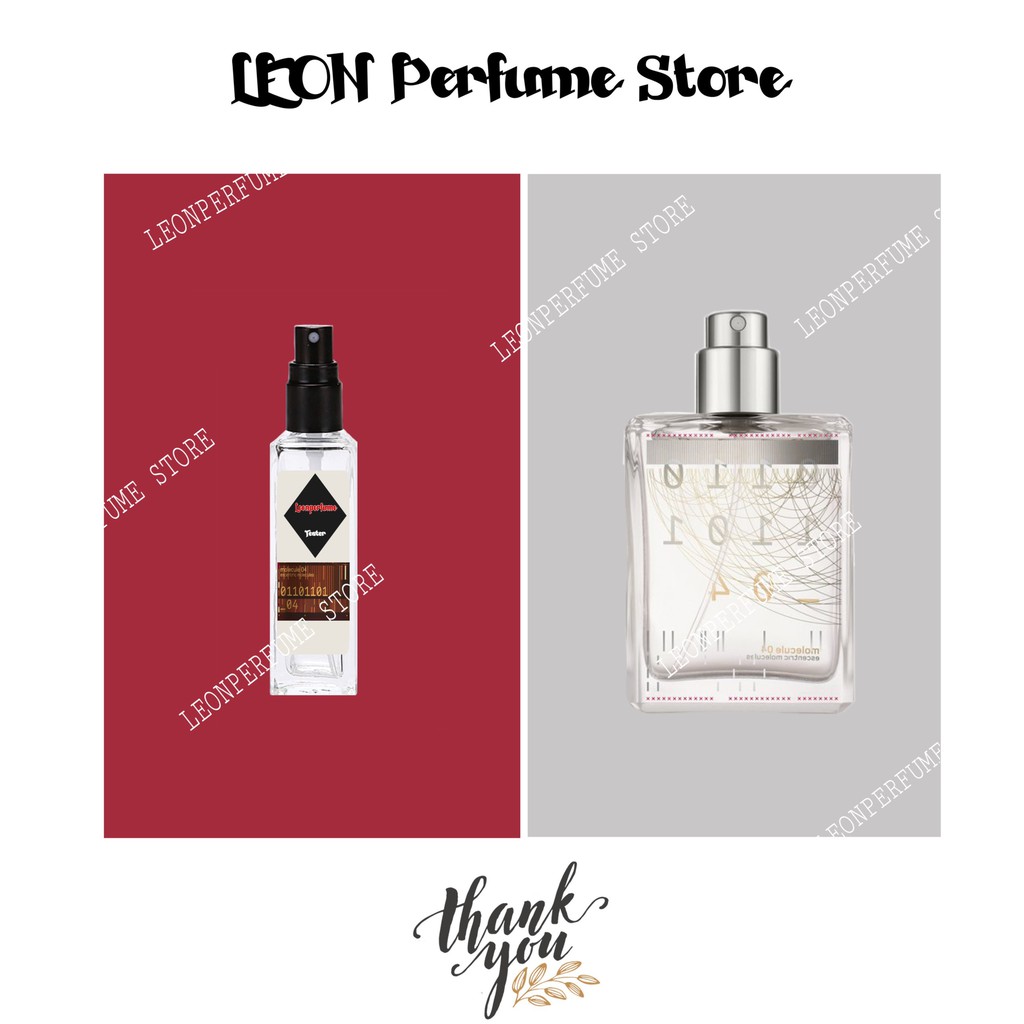 💎LEON💎 Mẫu thử nước hoa molecules 04 10ml dạng xịt