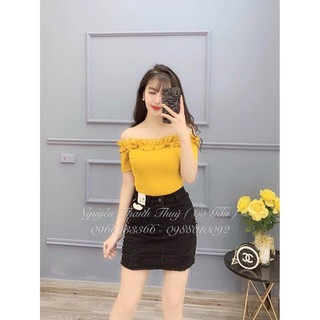 Áo trễ vai bèo cực xinh