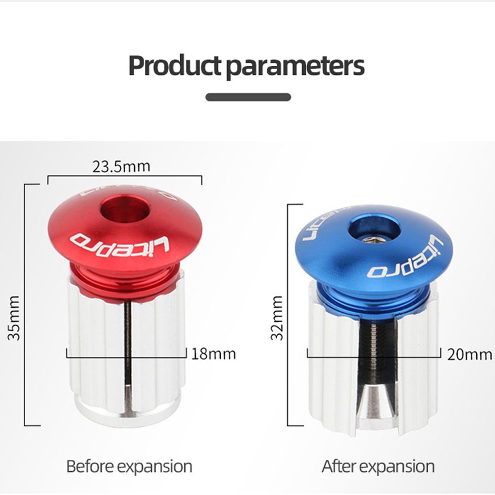 1 cặp nút gắn tay lái xe đạp leo núi bằng hợp kim nhôm