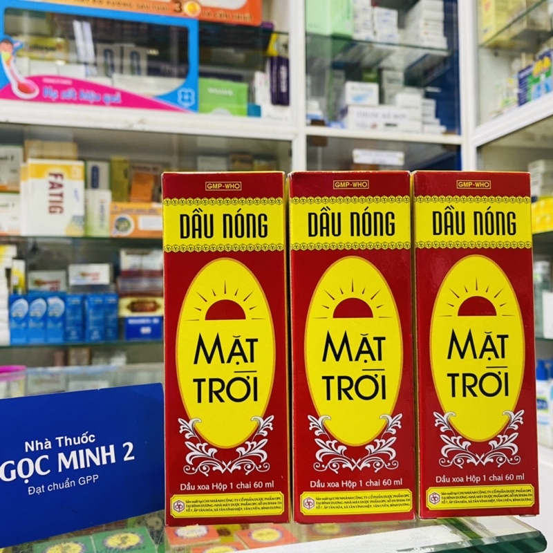 ✅ [Chính Hãng] Dầu nóng mặt trời - OPC - 60ml