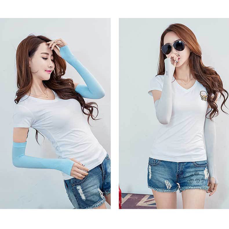 Băng Tay Chống Nắng Tia UV Aqua-X Màu Đen Bảo Vệ Cánh Tay Khi Hoạt Động Ngoài Trời