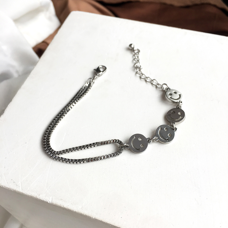 Vòng Tay Kim Loại Thiết Kế Đơn Giản Cho Cặp Đôi