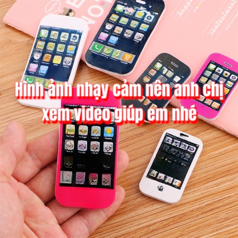 Tẩy gôm i phone nhỏ 5,5 * 3cm nguồn hàng buôn sỉ