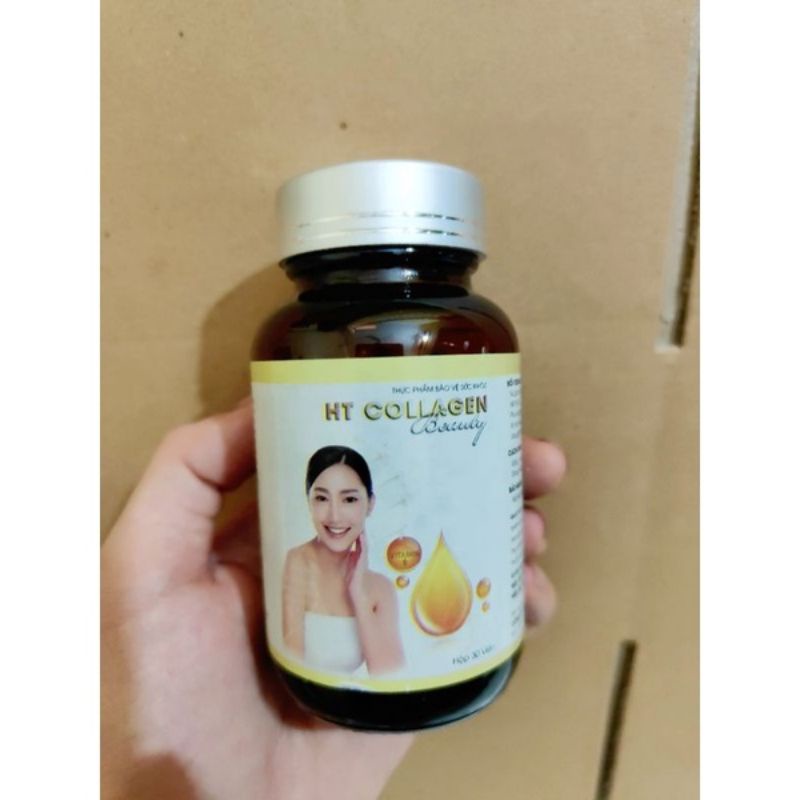 Viên uống trắng da mờ nám tàn nhang HT COLLAGEN BEAUTY 30 viên