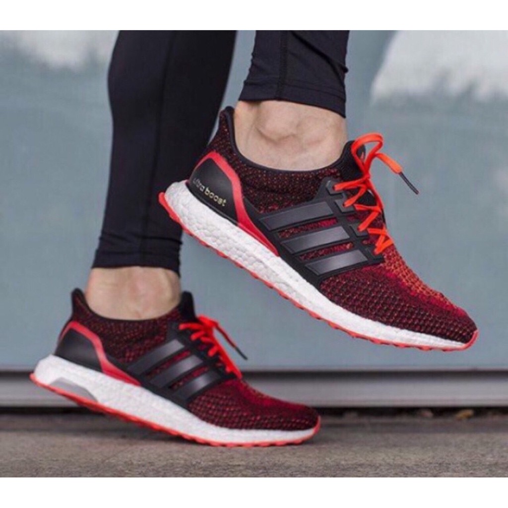 Giày ultra boost mầu đỏ lửa (fullbox) Cao Cấp