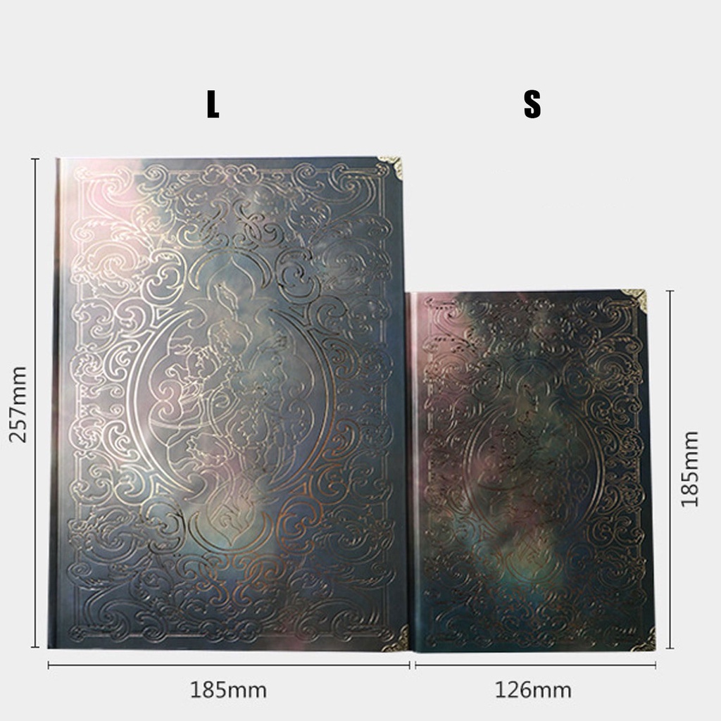 Sổ Tay Nhật Ký Sáng Tạo Phong Cách Châu Âu Cổ Điển Nhiều Màu Sắc