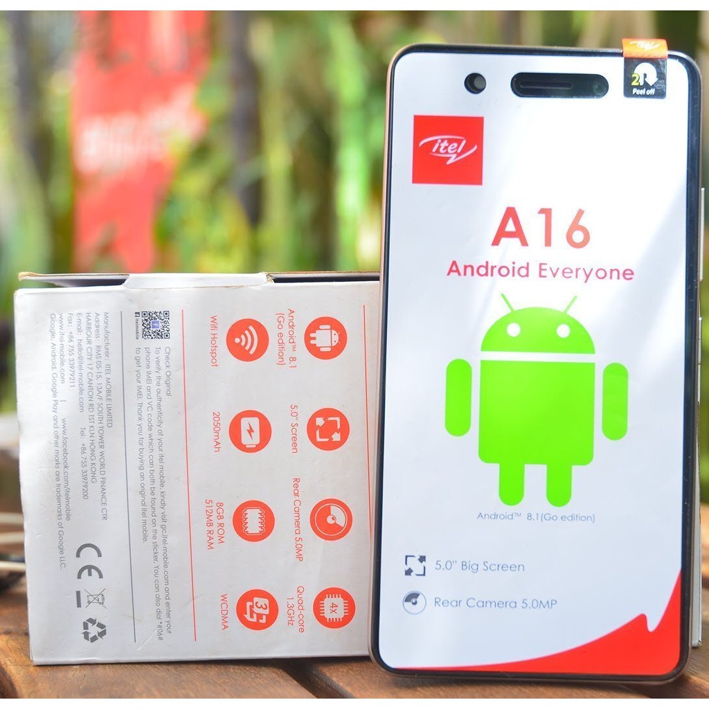 Điện thoại Itel A16 giá siêu rẻ