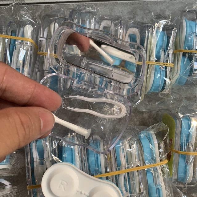 Bộ dụng cụ gắn kính áp chòng cho người mới - bộ gắn len mắt