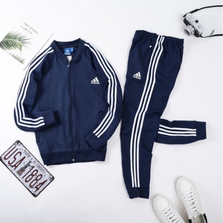 Bộ kéo khoá nam 3 màu Adidds