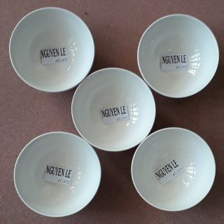 Combo 5 chén sứ trắng chất lượng