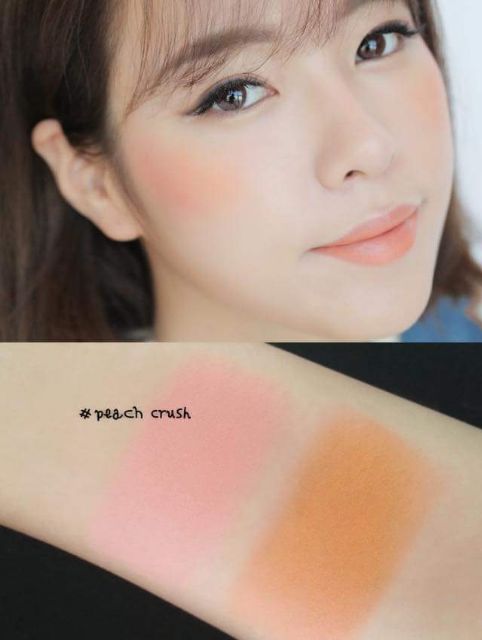 [Chính hãng] Phấn má hồng 3CE Duo Color Face Blush - Phấn má dạng nén Hàn Quốc 2 gam màu (5.5g)