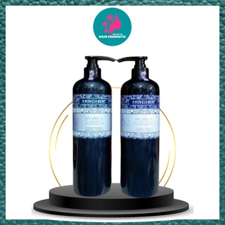 Cặp dầu gội hischer argan collagen 500ml