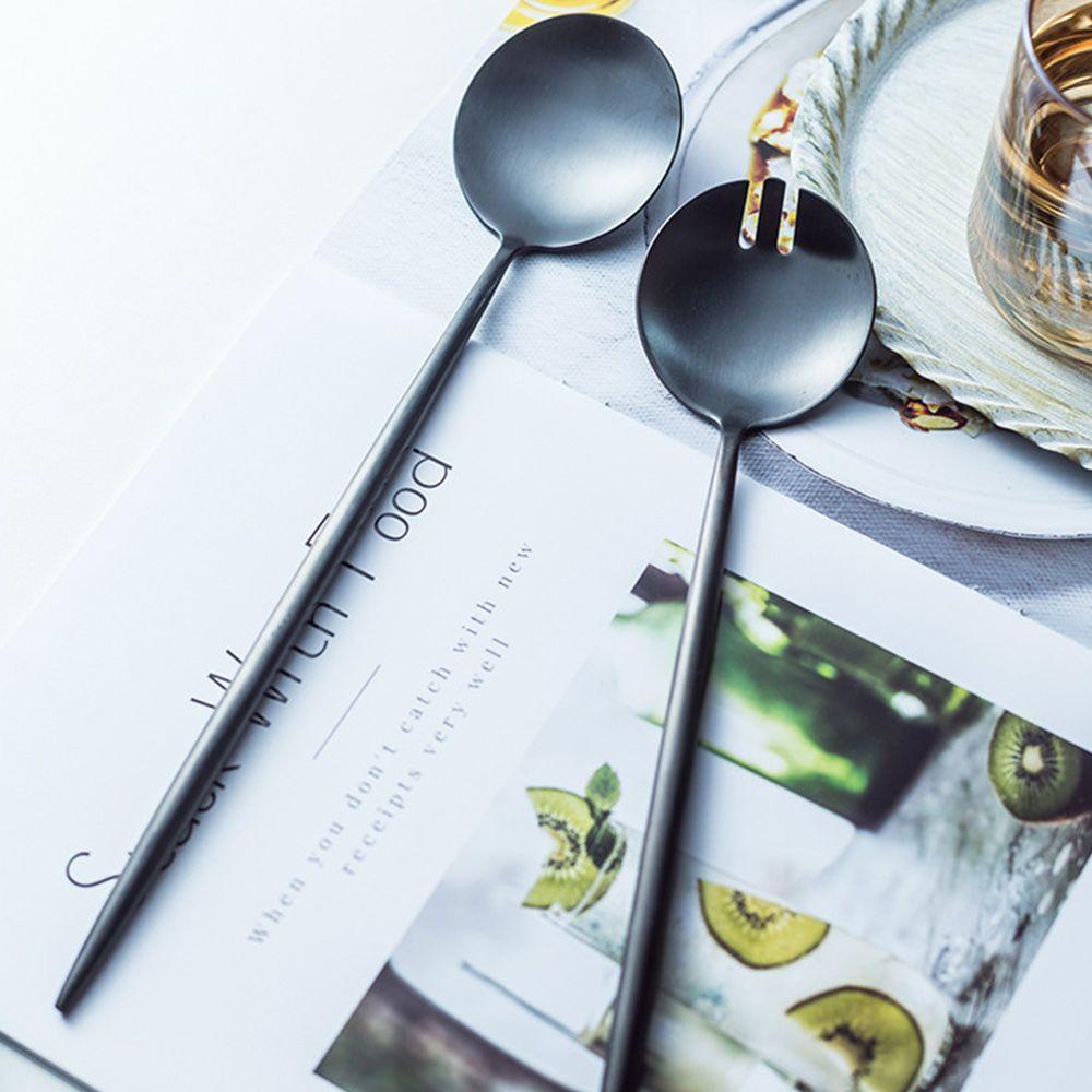 Bộ Muỗng Nĩa Ăn Salad Phục Vụ Bàn Ăn