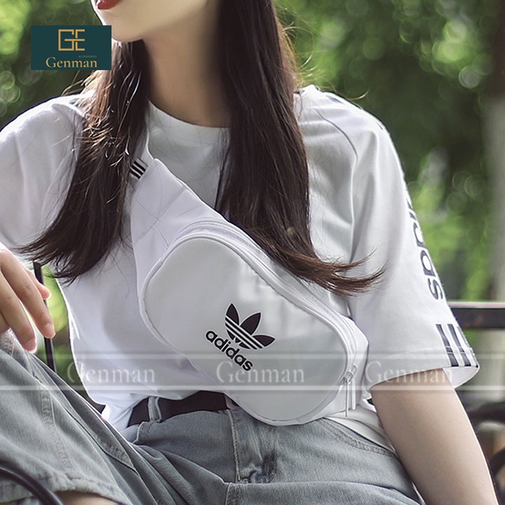 [TREND] Túi Adidas Đeo Chéo, Logo In Nổi Cực Đẹp, Phong Cách Hàn Quốc - Túi Đeo Chéo Nam Nữ