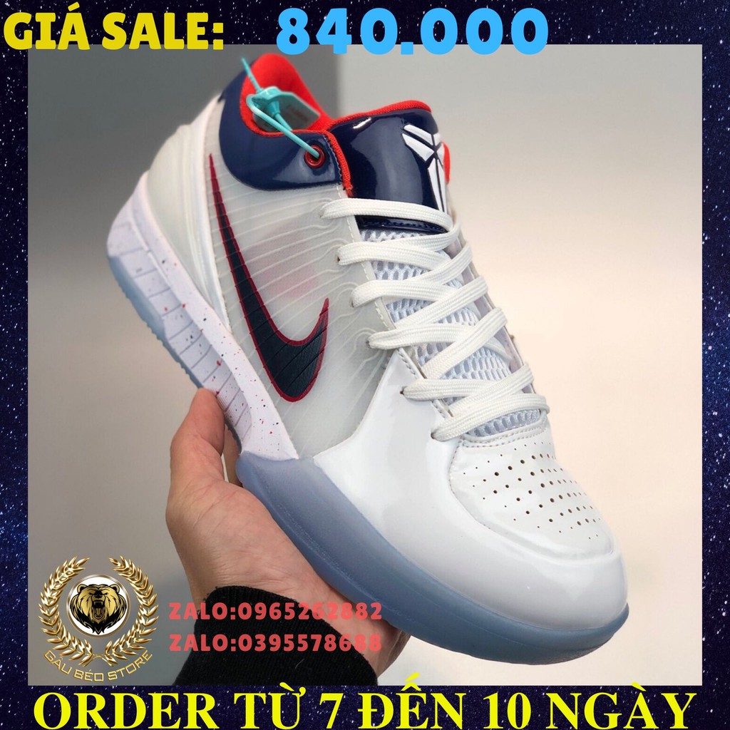 📦 FULLBOX 🌐 ORDER  🎀 SALE 50% 🎀 💯 ẢNH THẬT 🏷 Nike Zoom Kobe IV 4 Protro Carpe Diem 🏷 👟 GIÀY NAM NỮ 👟