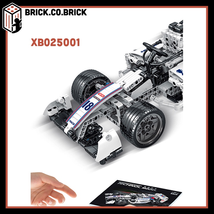 Xe Điều Khiển Từ Xa Mô Hình Lắp Ráp Techinc Road Racing Super Car XB02501