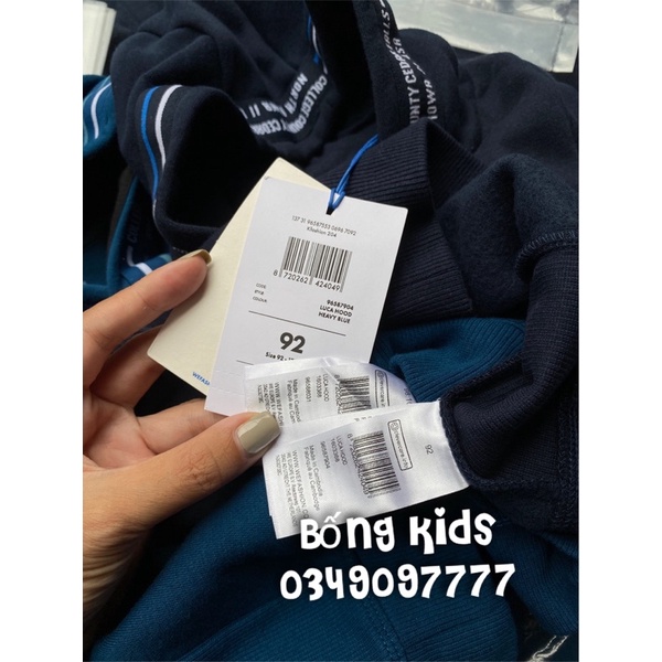 Áo Nỉ Hoodie Bé Trai In Chữ WE