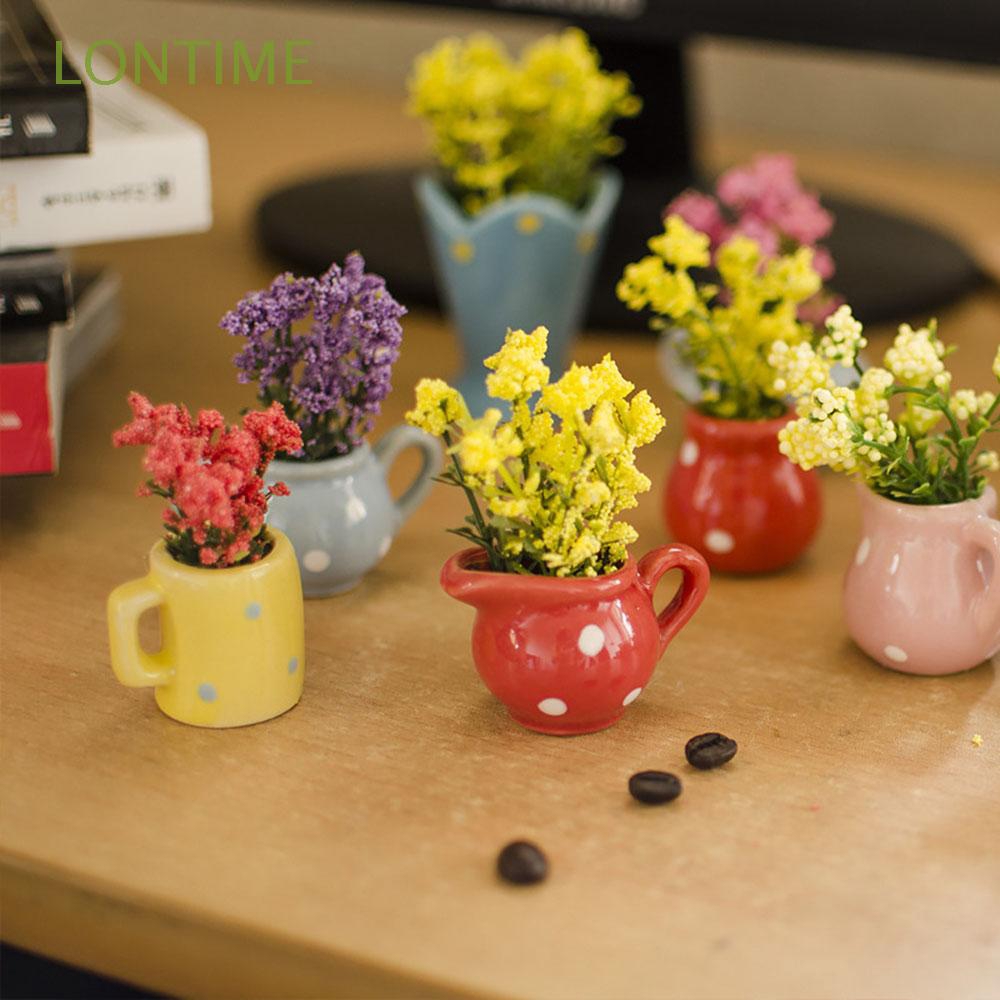 Chậu hoa bonsai nhân tạo trang trí đẹp mắt