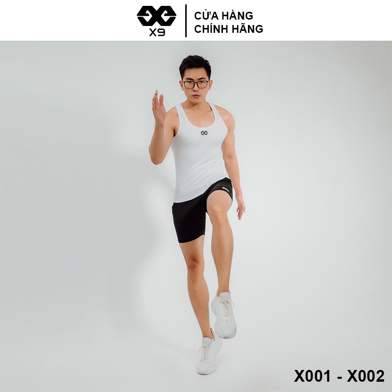 Set Bộ Đồ Thể Thao Nam - LocalBrand X9 - Tập Gym Chạy Bộ Cao Cấp - X001-X002