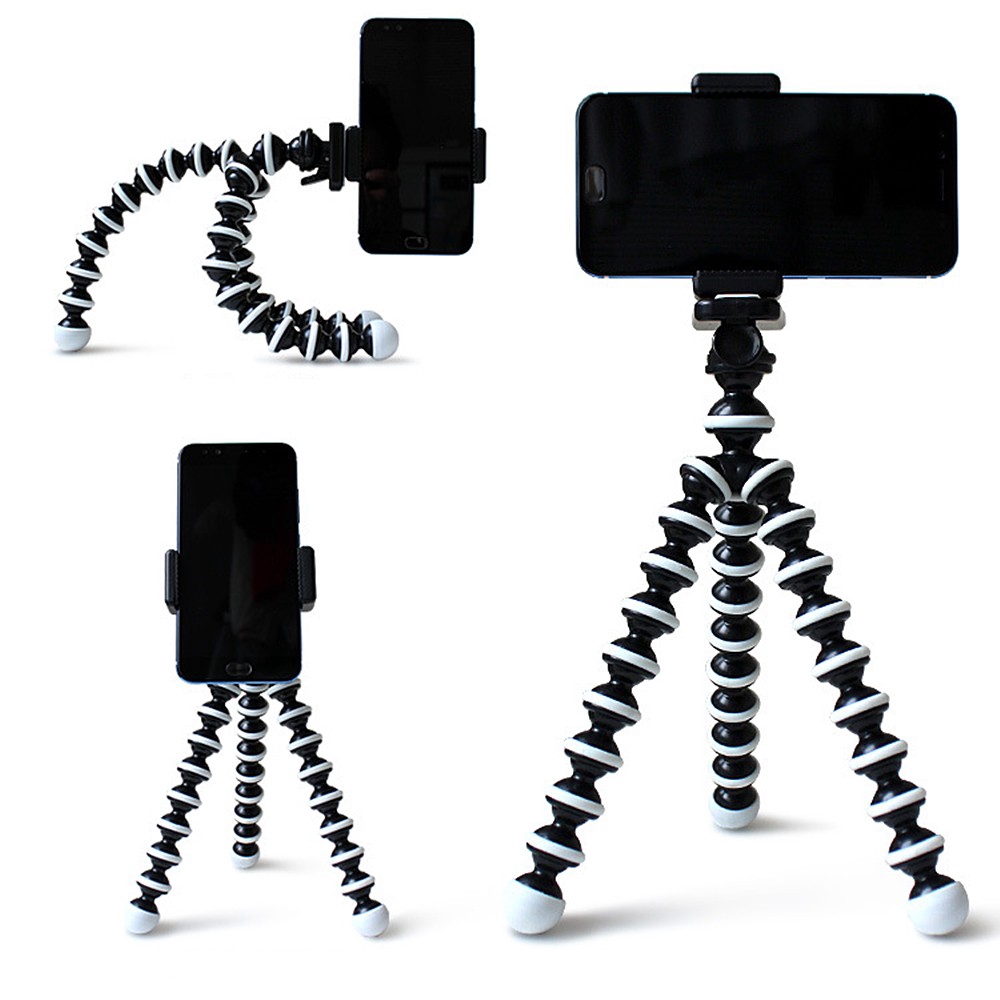 Chân Tripod Bạch Tuộc Linh Hoạt Kèm Kẹp Giữ Điện Thoại