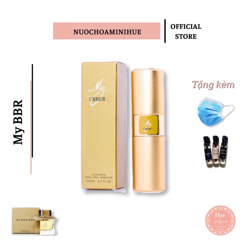 𝐌𝐲 𝐁𝐛𝐫 nước hoa mini 20ml thơm nhẹ sang