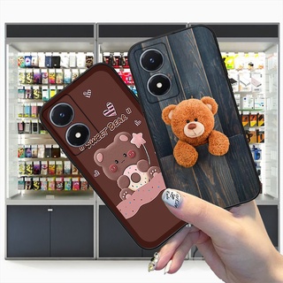 Ốp Vivo Y16 / Y02S / Y01 in hình 3D gấu , ghép hình dễ thương siêu bền
