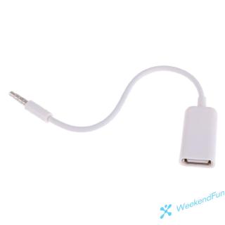 Cáp Chuyển Đổi Usb Female Sang Aux 3.5mm Male