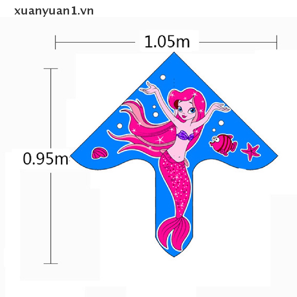 Diều họa tiết hoạt hình dễ dàng bay dành phiên bản Q cho trẻ em tiện dụng