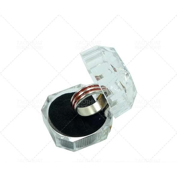 Đồ chơi ảo thuật pk ring hai viền đỏ + Video hướng dẫn miễn phí