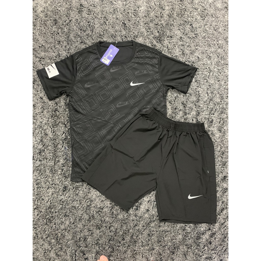 Bộ thể thao nam -Bộ hè nam cọc tay chất liệu thun lạnh dập vân siêu thấm hút mồ hôi thích hợp chơi thể thao | BigBuy360 - bigbuy360.vn