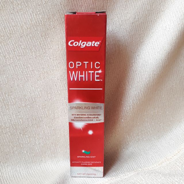 [SALE SỐC] Kem Đánh Răng Colgate OPTIC WHITE nhiều loại (sparkling white, plus shine, volcanic)- trắng răng hơn 1 sắc độ