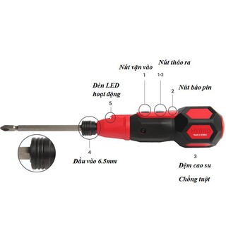 Máy vặn vít cầm tay hybro hit-k01-4bit