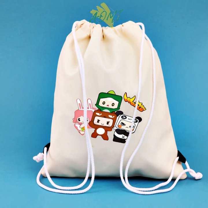 [Nhiều mẫu Đẹp] BALO MINI HERO TEAM AOMIVN DÂY RÚT NHỎ XINH UNISEX CHẤT CANVAS THỜI TRANG CUTE XINH ĐẸP TIỆN ÍCH DẠO PHỐ