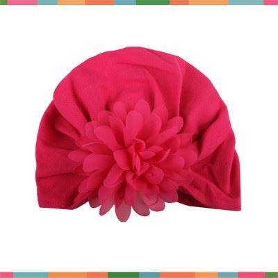 [Dùng Là Phê] Mũ turban thắt nơ và hoa cho bé gái áo dạ bé trai