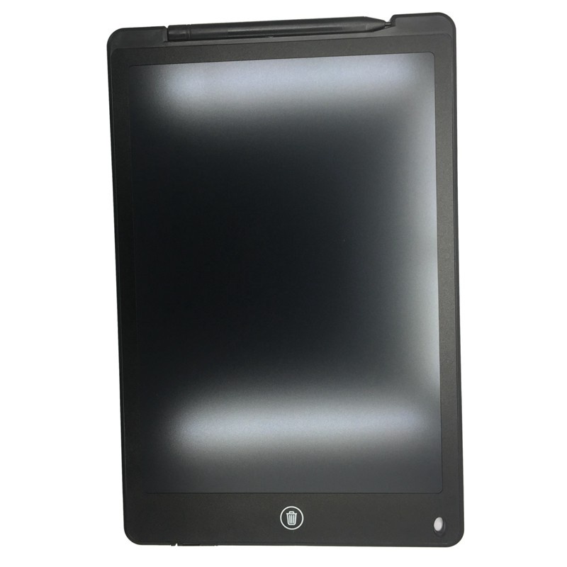 Writing Drawing Tablet 12Inch Digital LCD Graphic Board Handwriting Board Kids Education Portable Ultra-Thin Board Black