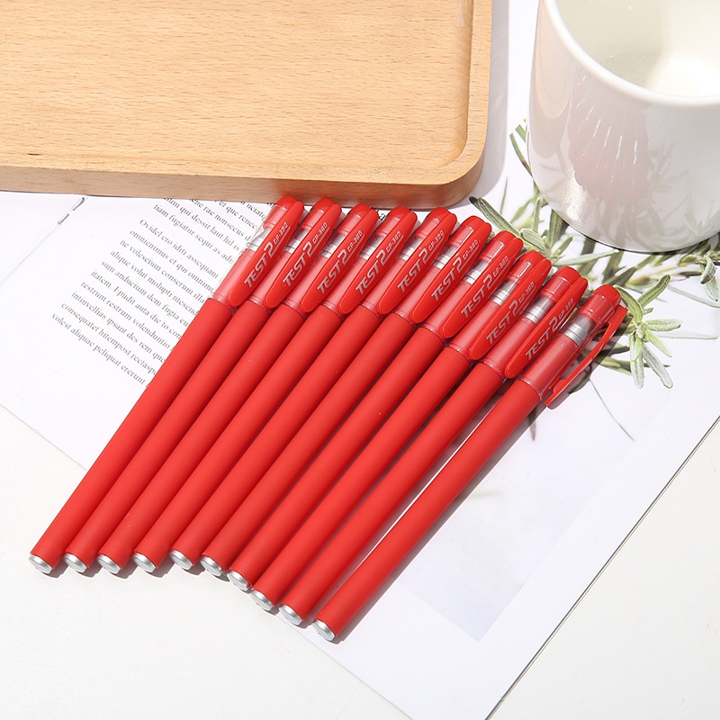 Bút Bi Gel Thay Ngòi V25 Có 3 Màu Lựa Chọn Mực Khô Nhanh Không Nhoè VTLSHOP